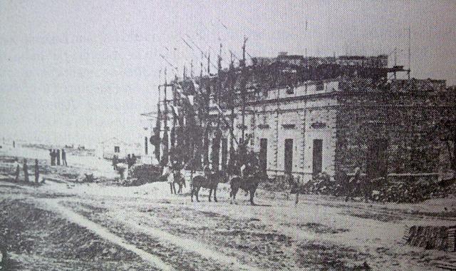 Estación Córdoba del ferrocarril Central Córdoba finales 1880